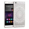 Huawei P8 burkolat, polikarbonát, fehér, 34409.03