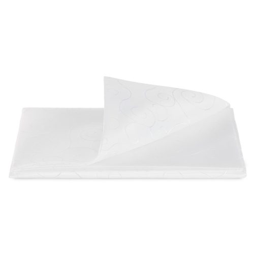 Kerek terítő díszítéssel Jemidi, 135 cm, Fehér, Poliészter, 55264.02.21