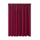 Jemidi függöny függővel, 300 x 245 cm, Bordo, Polyester, 55276.13.02