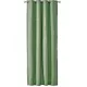 Jemidi Elfie átlátszatlan függöny karikákkal, 140 x 245 cm, Zöld, Poliészter, 55279.79.01
