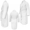 Homelevel Unisex fürdőköpeny, 3XL, fehér, organikus pamut, 54845.02.33