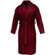 Homelevel Unisex fürdőköpeny, 2XL, Bordo, organikus pamut, 54845.13.5