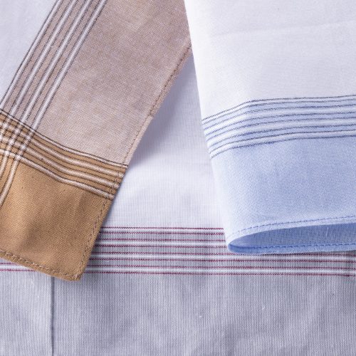 12 darabos készlet Jemidi pocakos kendő, 40 x 40 cm, többszínű, pamut, 55059.09