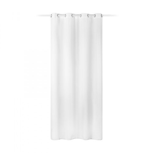 Leinenlook függöny Jemidi függönnyel, 140 x 245 cm, Fehér, Poliészter, 55267.02