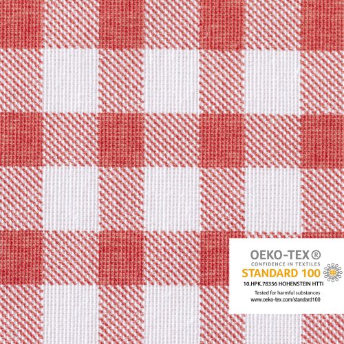 Szett Jemidi terítő és 2 padhuzat, 70 x 240 cm, piros, poliészter/pamut, 55321.09.02