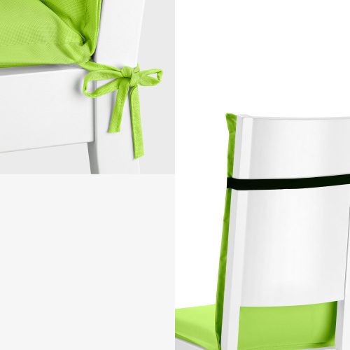 Jemidi magas háttámlás székpárna, 120 x 50 cm, zöld, poliészter, 55522.07