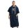 Homelevel Unisex szörfponcsó, L-XL, kék, organikus pamut, 54984.20