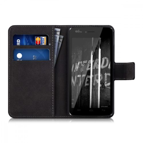 Wiko Birdy tok, ökológiai bőr, fekete, 35604.01