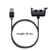 Dokkolóállvány Garmin Vivosmart HR Plus / Approach X40, kwmobile, szilikon, fekete, 37241.01
