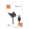 Dokkolóállvány Garmin Vivosmart HR Plus / Approach X40, kwmobile, szilikon, fekete, 37241.01
