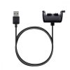 Dokkolóállvány Garmin Vivosmart HR Plus / Approach X40, kwmobile, szilikon, fekete, 37241.01