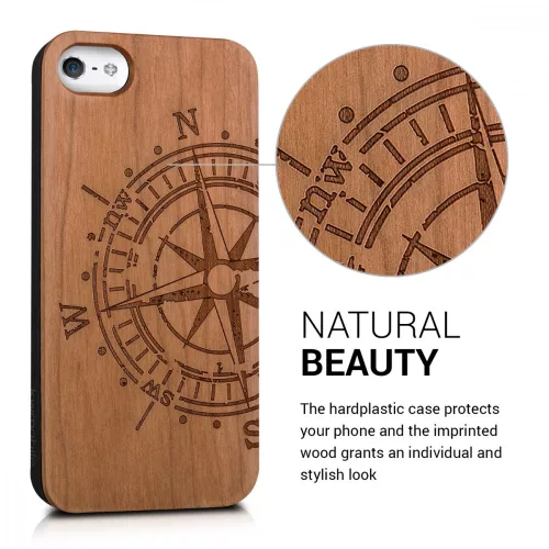 Apple iPhone 5 / iPhone 5s / iPhone SE tok, fa, barna, 38451.24