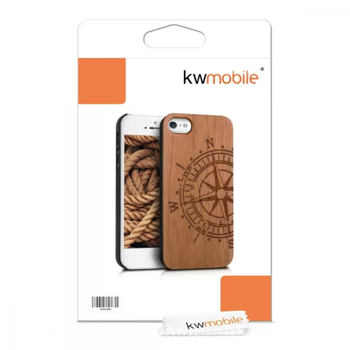 Apple iPhone 5 / iPhone 5s / iPhone SE tok, fa, barna, 38451.24