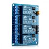 3 relémodul készlet 4 csatornás 5V-os Arduino Raspberry Pi, Kwmobile, Multicolor, Electronic Components, 38814