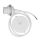Adapter kábel 80cm E27 aljzattal mennyezethez, Kwmobile, fehér, PVC, 38943