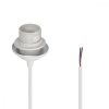 Adapter kábel 80cm E27 aljzattal mennyezethez, Kwmobile, fehér, PVC, 38943
