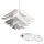 Medál 90 cm modern lámpabúrával IQ Szúrófűrész átmérő 50 cm, Kwmobile, Fehér, 39219