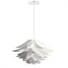 Medál 90 cm modern lámpabúrával IQ Szúrófűrész átmérő 50 cm, Kwmobile, Fehér, 39219