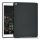 Apple iPad Air 2 tok, szilikon, fekete, 34445.01