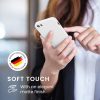 Apple iPhone 5 / iPhone 5s / iPhone SE tok, szilikon, fehér, 33098.02