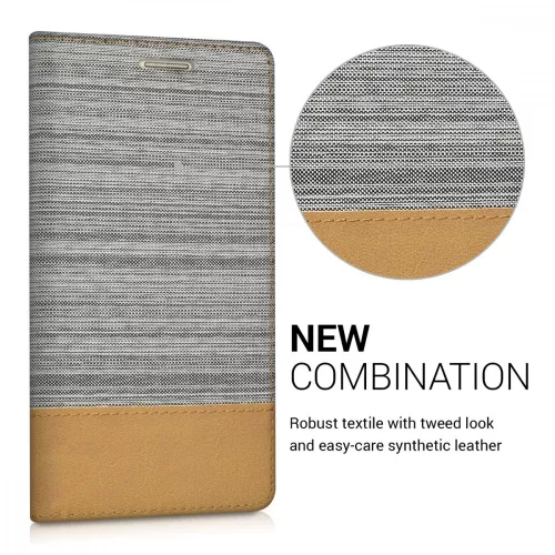 Huawei Honor 4C tok, textil, szürke, 35841.03