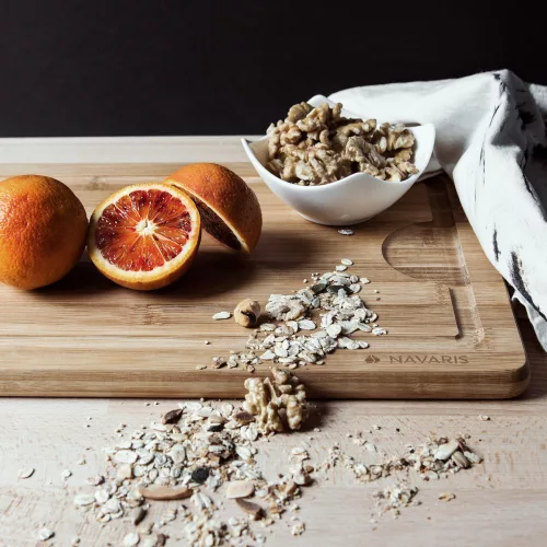 Bambusz konyhai aprító, 35 x 23,5 x 1,8 cm, 39539