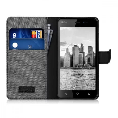 Wiko Freddy tok, textil, szürke, 39953.01