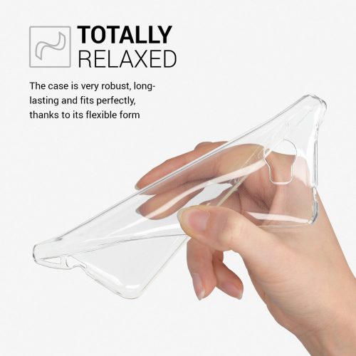 Huawei Y6II kompakt tok, szilikon, átlátszó, 39890.03