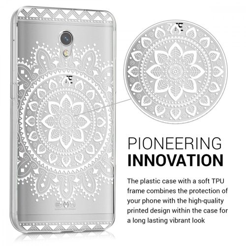 ZTE Blade V7 tok, szilikon, fehér, 38685.06