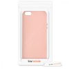 Apple iPhone 5 / iPhone 5s / iPhone SE tok, szilikon, rózsa arany, 40816.31