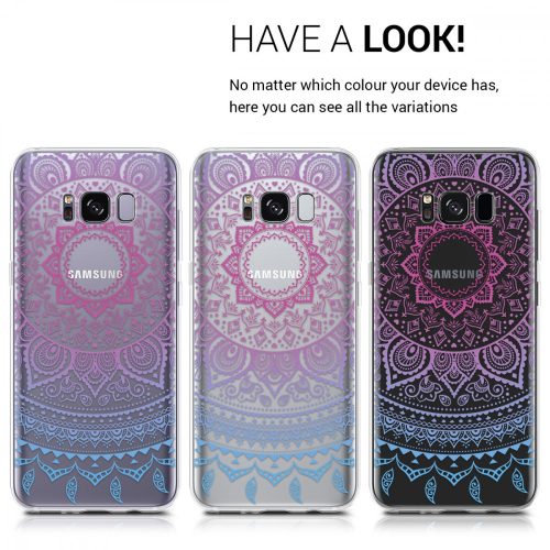 Samsung Galaxy S8 tok, szilikon, többszínű, 40977.01