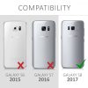 Samsung Galaxy S8 tok, szilícium, ezüst, 40980.35