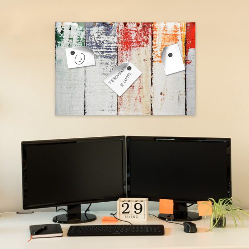 Navaris mágnestábla, MDF, 60 x 40 cm, marker, mágnesek, 41129