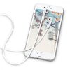 Szíj Apple AirPods 3/AirPods 2/AirPods Pro fejhallgatóhoz, Kwmobile, fehér, szilikon, 41313.02
