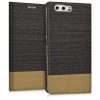 Huawei P10 burkolat, textil, barna, 41401.01