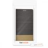Huawei P10 burkolat, textil, barna, 41401.01