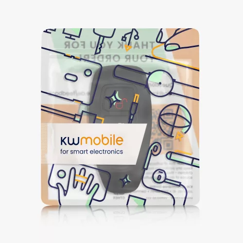 Ford autókulcs fedél - 3 gombos - Keyless Go, szilikon, fekete, 41621.01