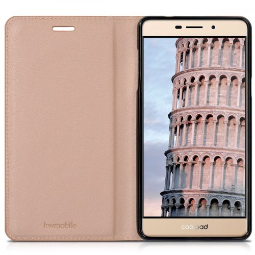 Coolpad Modena 2 huzat, ökológiai bőr, rózsaszín, 40293.81