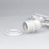 5 m-es adapterkábel E27 aljzattal és kapcsolóval, Kwmobile, fehér, PVC, 41703
