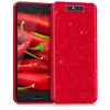 ZTE Blade V8 tok, szilikon, piros, 42305.09