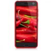 ZTE Blade V8 tok, szilikon, piros, 42305.09