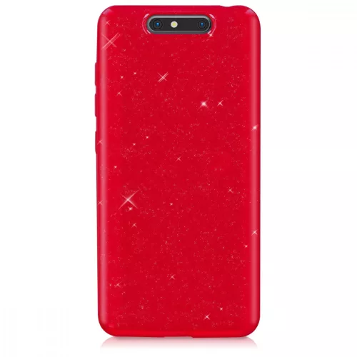 ZTE Blade V8 tok, szilikon, piros, 42305.09