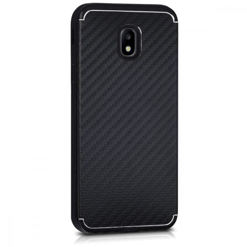 Samsung Galaxy J3 (2017) tok, szilikon, fekete, 42298.01