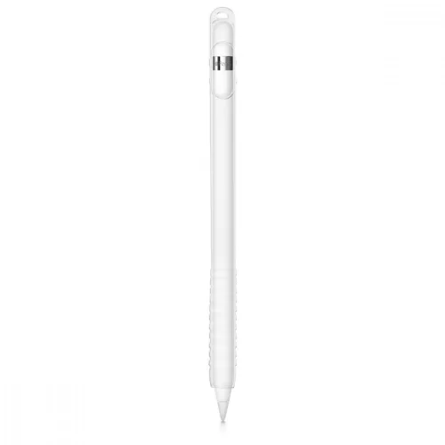 Védőburkolat Apple Pencil (1st Gen), Kwmobile, fehér, szilikon, 42271.02