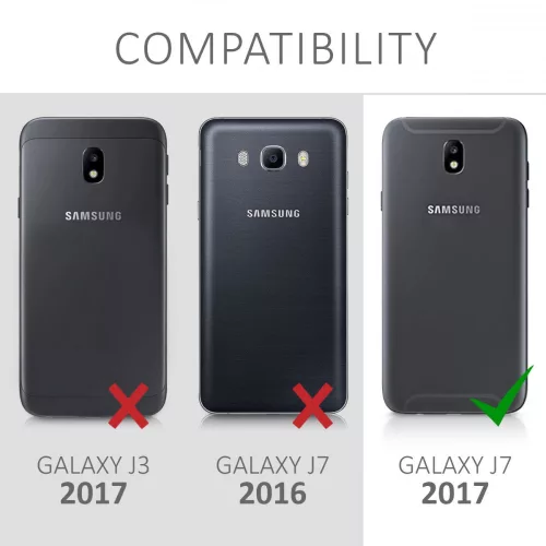 Samsung Galaxy J7 (2017) tok, szilikon, kék, 42287.53