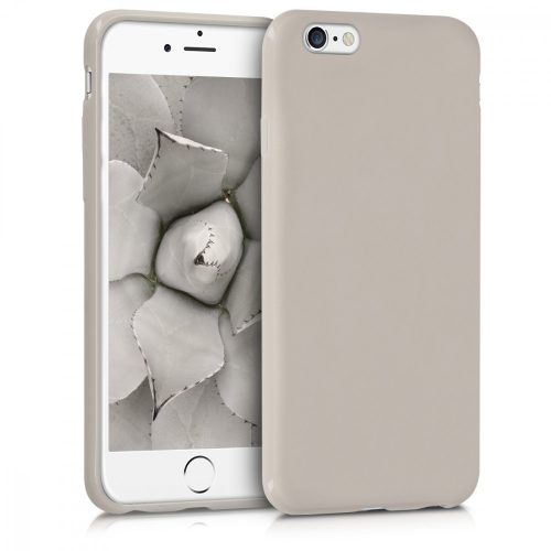 Tok Apple iPhone 6 / iPhone 6s telefonokhoz, szilikon, bézs, 35176.11