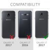 Samsung Galaxy J7 (2017), szilikon, többszínű tok, 42734.01