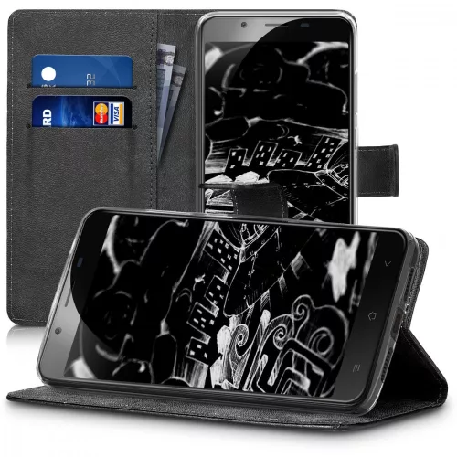 Blackview P2 tok, ökológiai bőr, fekete, 42830.01