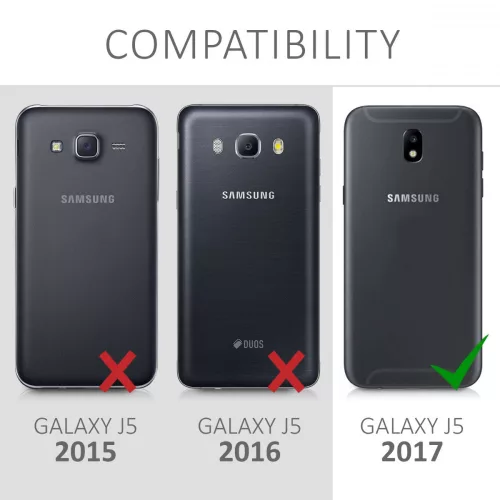 Samsung Galaxy J5 (2017), szilikon, többszínű tok, 42906.01