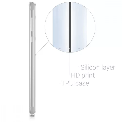 Huzat Nokia 5-höz, szilikon, többszínű, 41112.03